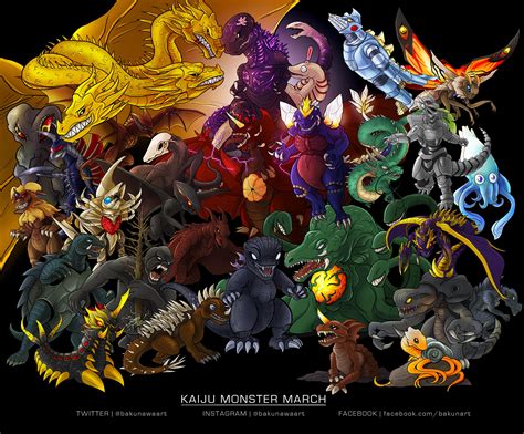 kaiju monsters.